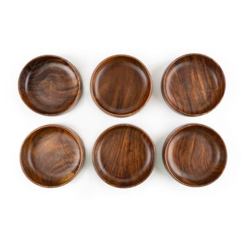 Vanya Wooden Serving Bowl - 750 ml each media 3