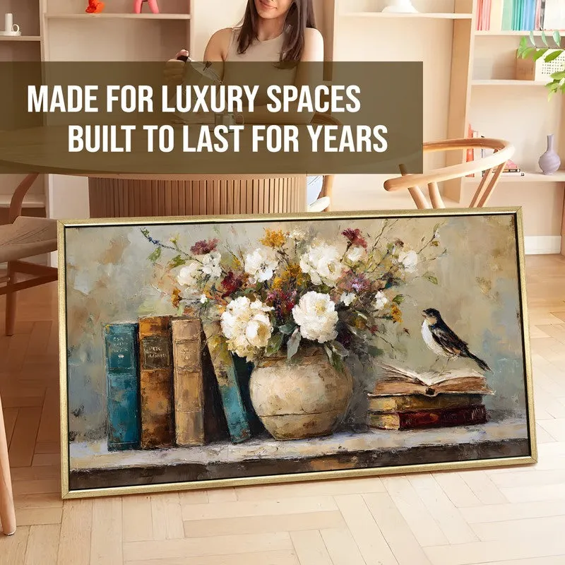 Featherlight Canvas Wall Painting With Frame media 5