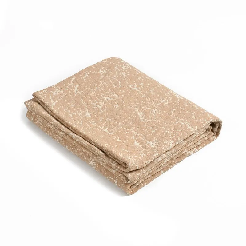 Snugvia Abstract Cotton Throws - Biege media 4