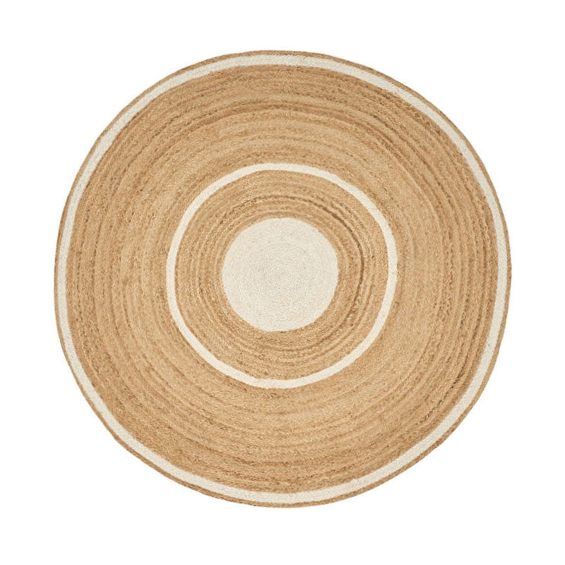 Spiral Craft I Braided Jute Area Rug - 3 x 3 ft