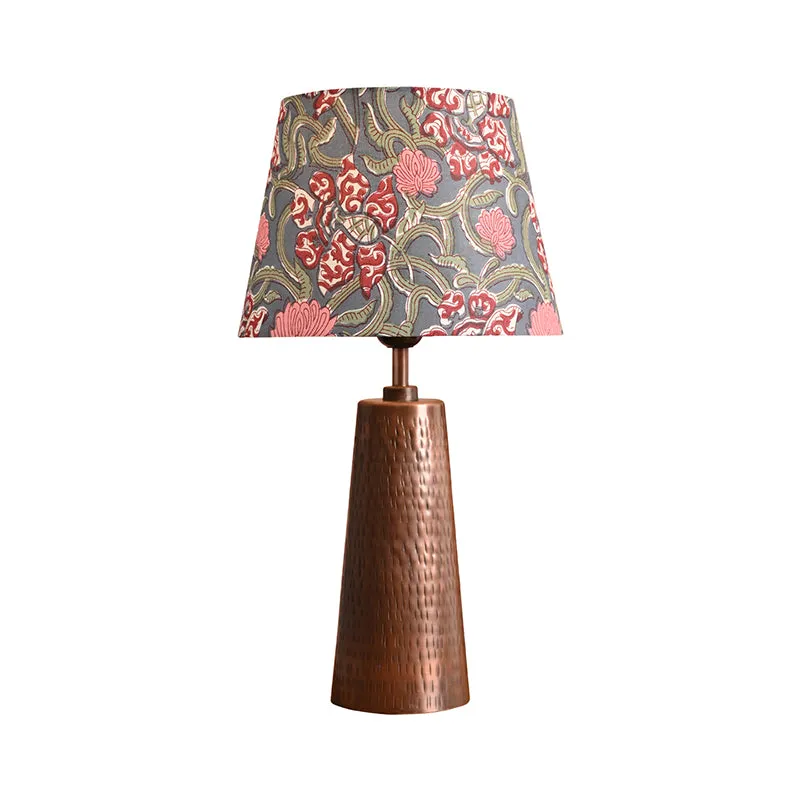 Cuppra Cone Flora Cotton Table Lamp - Multicolor media 4