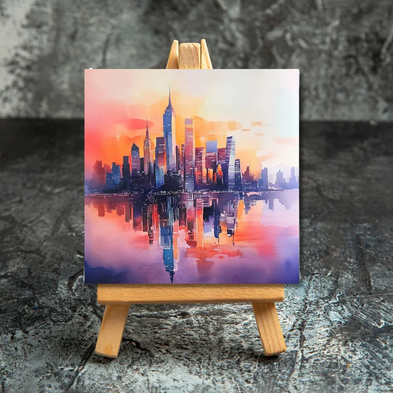 Vivid Citylines Canvas Showpiece media 4