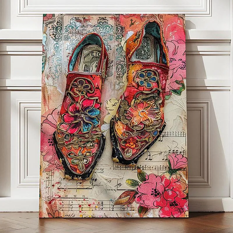 Wildflower Steps Canvas Modern Wall Art media 4