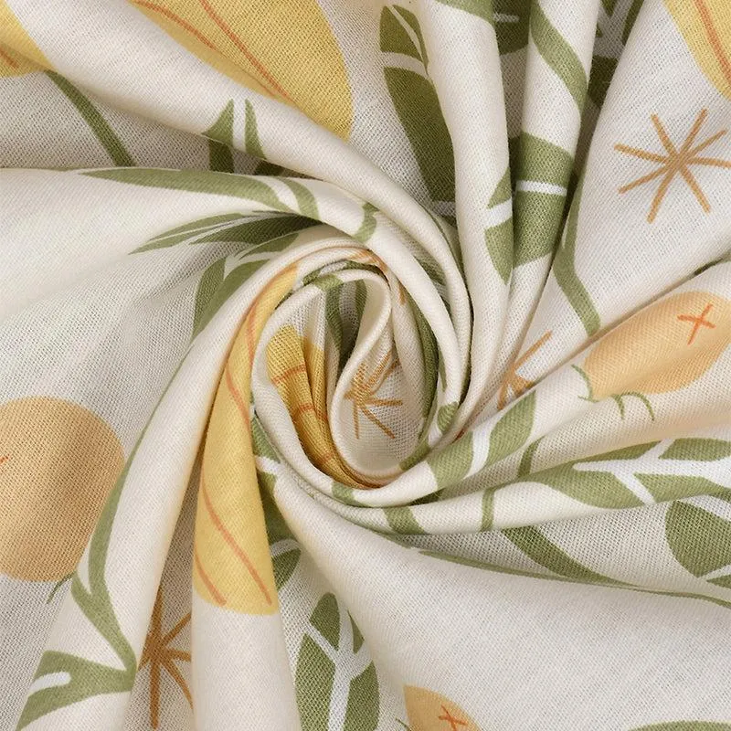 Zion Floral Cotton Bedsheet - 210 TC media 3