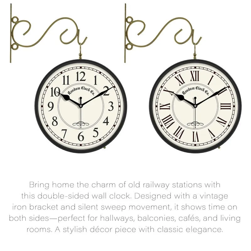 Rivermoor Double Sided Wall Clock media 5