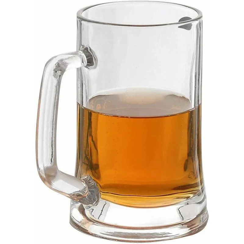 Dona Beer Mug (400 ML) - Set Of Two media 3