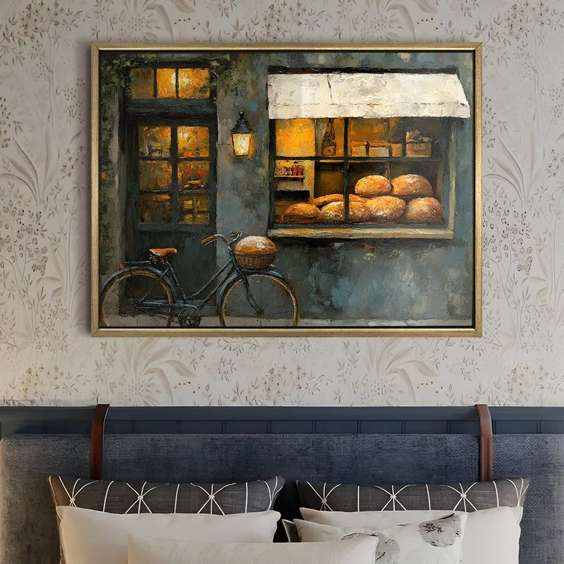 Fresh Loaves Canvas Wall Painting With Frame media 5