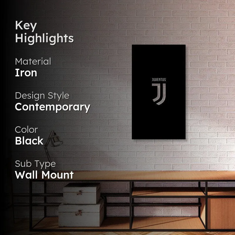 Juventus Black Iron Wall Accent media 2