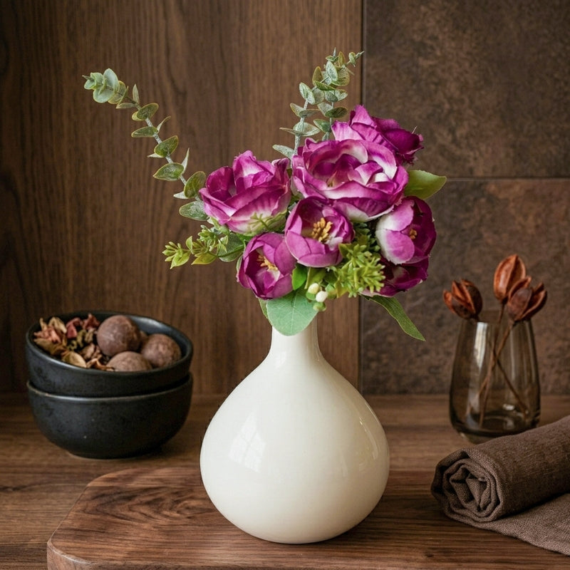 Berna Metal Vase - Small media 4