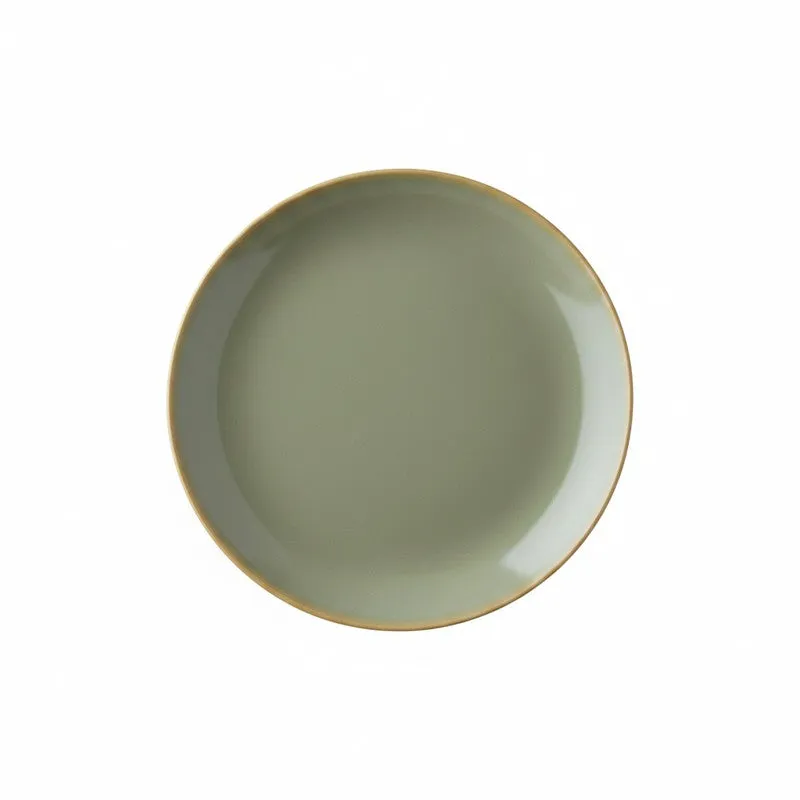 Ceramic Dinner Plates (Green) - Set of Six media 5