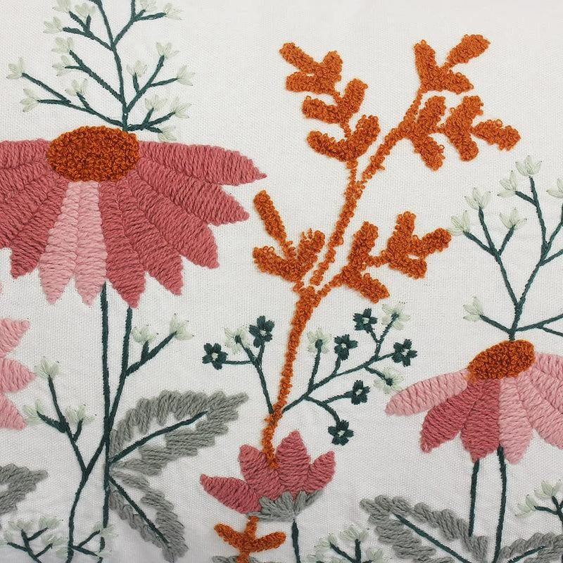 Provence Letter Embroidered Rectangle Cushion Cover media 4