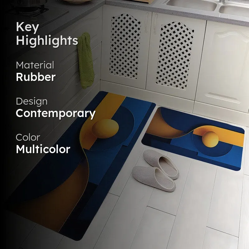 Comfyra Rubber Kitchen Floor Mats - Set of Two media 2