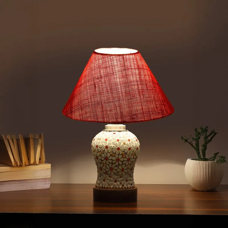 Rattix Wooden Table Lamp - Multicolor media 1