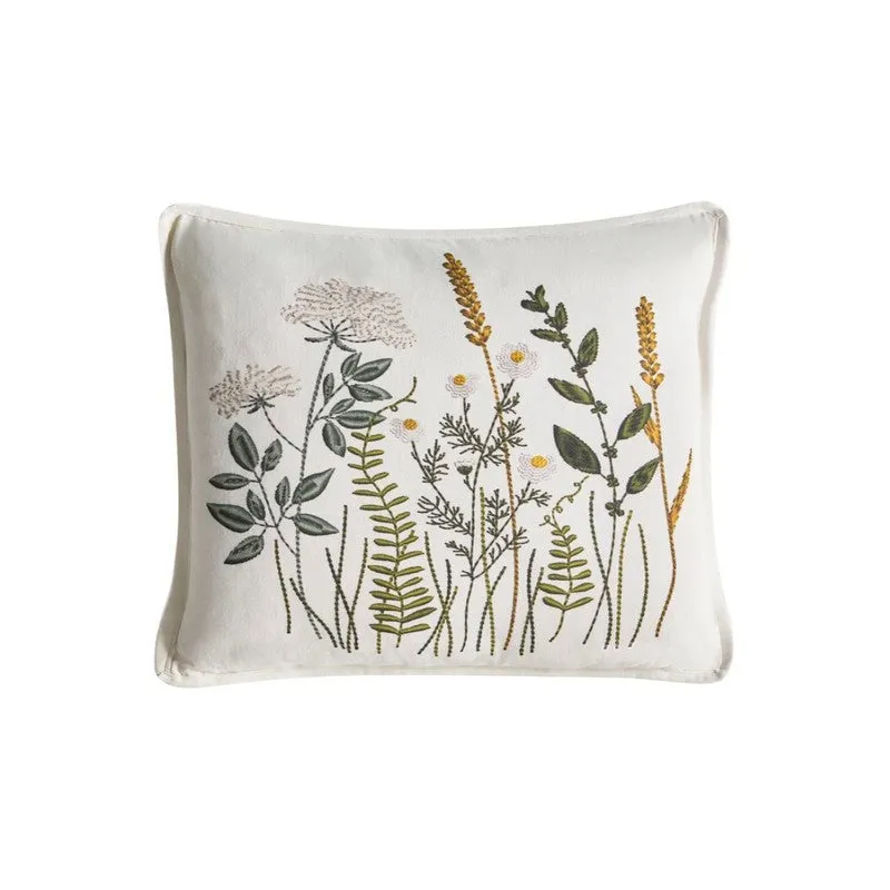 Fresh Printed Cotton Cushion Cover (Brown) - Set of Two - 5