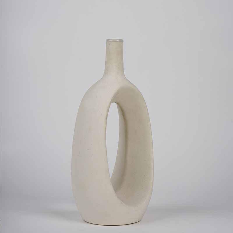 Ring Vase - White media 3