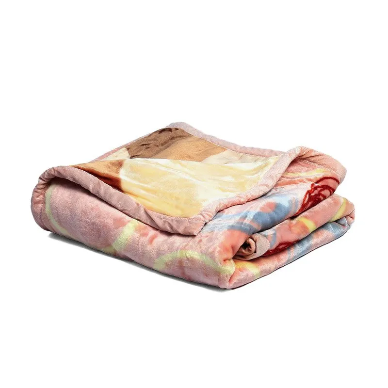 Monte Carlo Vibrant Harmony Reveisible Blanket - 500 GSM media 6