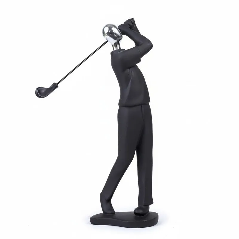 Modern Gaze Sculpture Showpieces - Black media 4