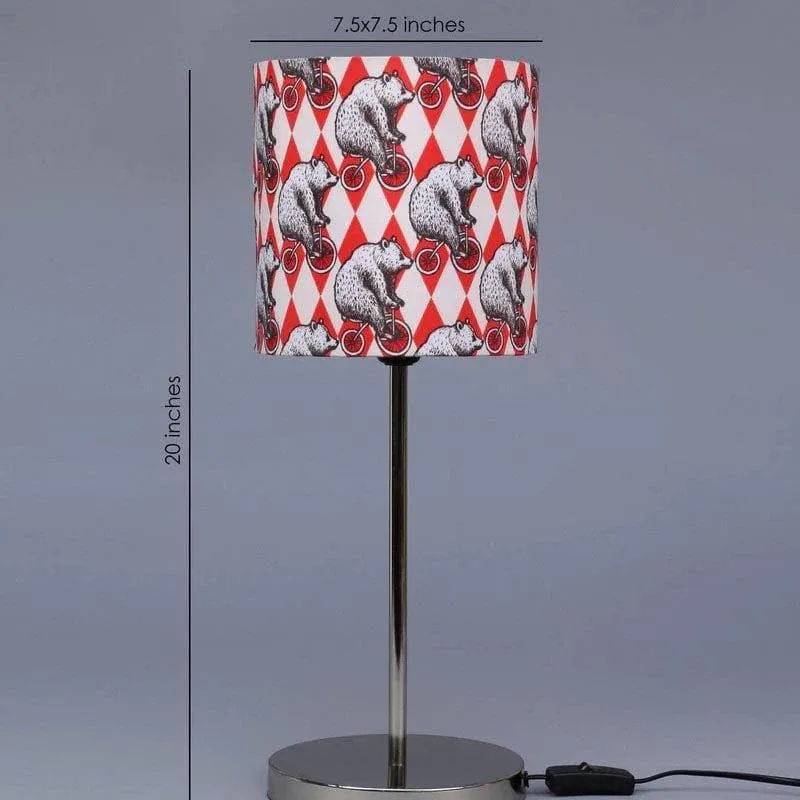 Bear Jump Fabric Table Lamp - Multicolor media 6