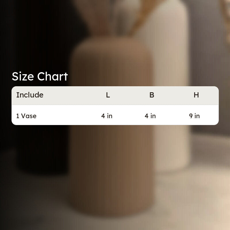 Ceramiq Luxe Ceramic Vase - Beige media 7