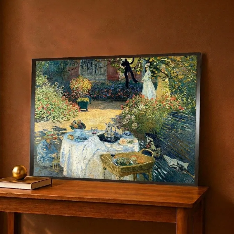 Le Dejeuner Canvas Wall Painting media 1