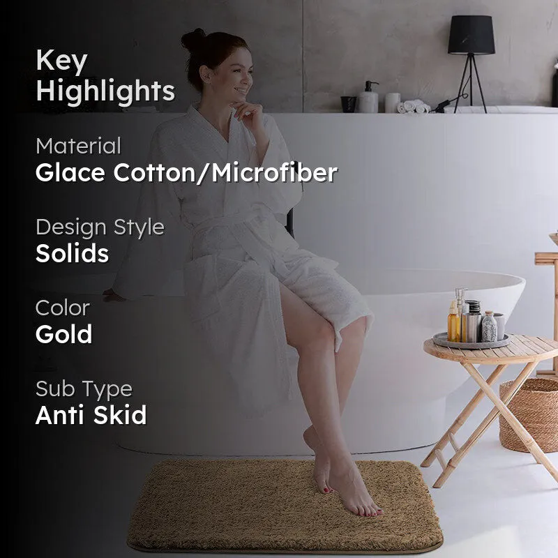 Vegas Luxe Bath Mat - Gold media 2