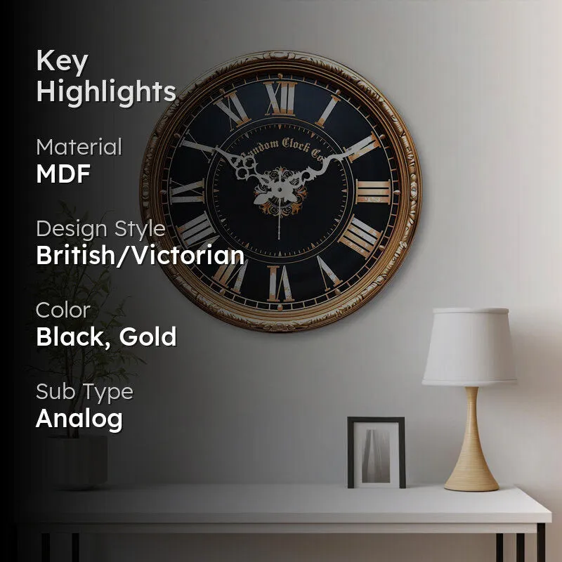 Arletta 3D Printed MDF Wall Clock media 2