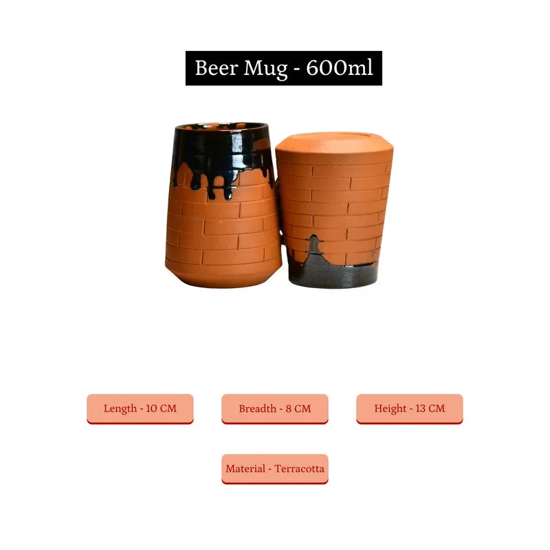 Timeless Terracotta Coffee Mug (600 mL Each) - Set Of Two media 9