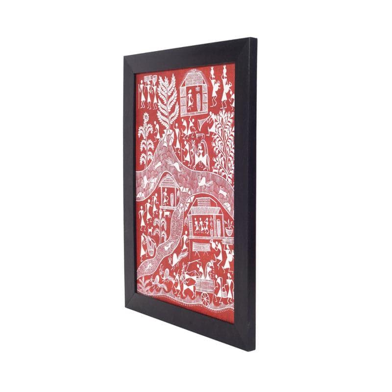 Majaa Warli Canvas Wall Art media 4
