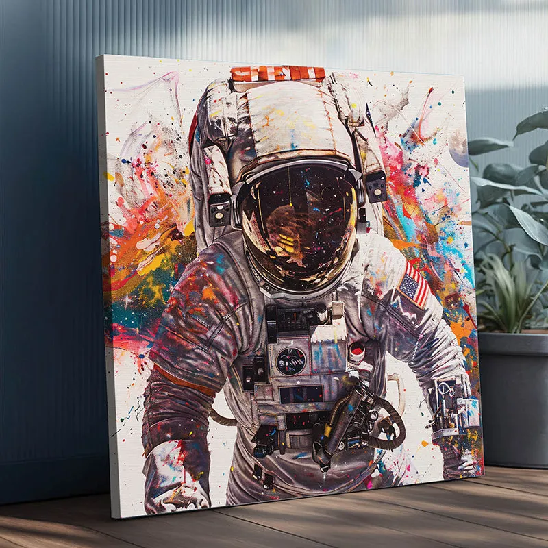 Splash Of Space Canvas Wall Art media 5