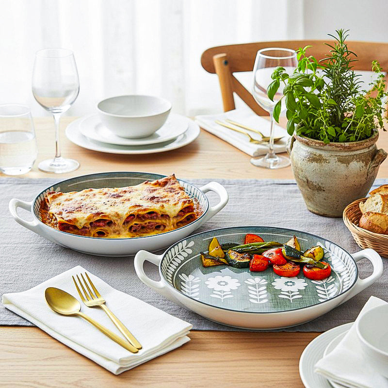 Rana Floral Platter