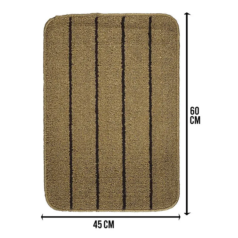 CozyLines Kitchen Floor Mats (Beige,Black) - Set of Two media 6