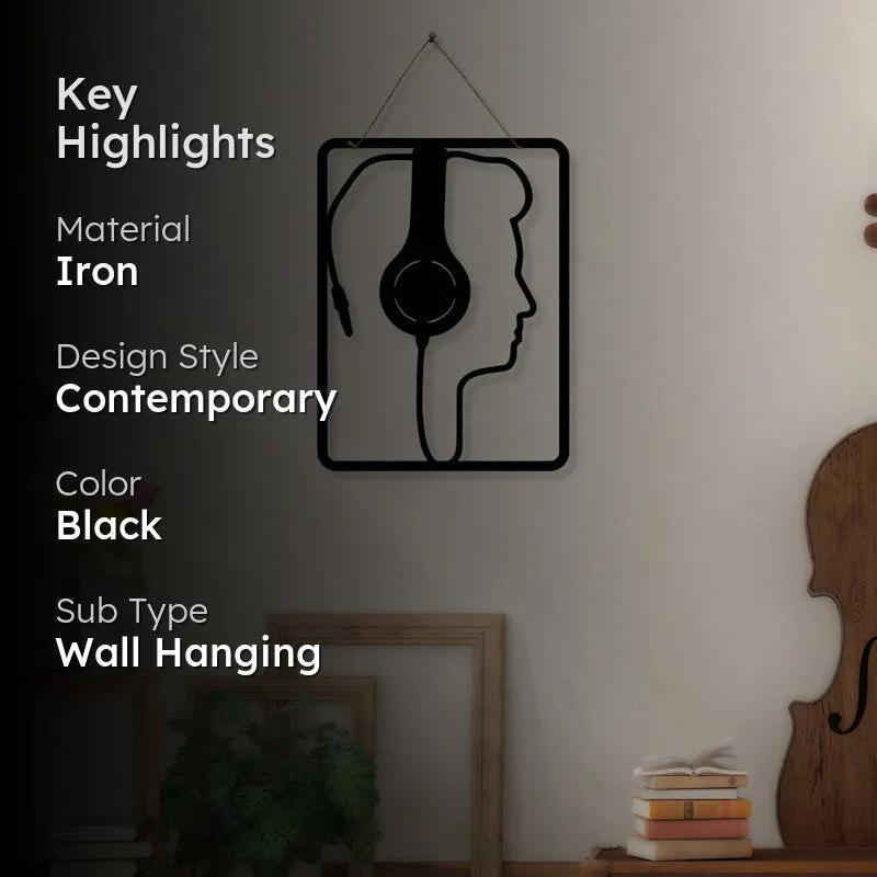 Lost In Music Iron Wall Accent media 2