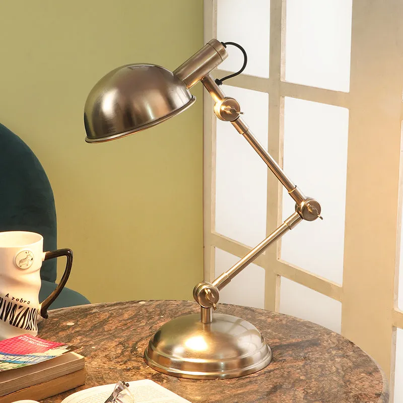 Horas Study Lamp - Antique Silver media 3
