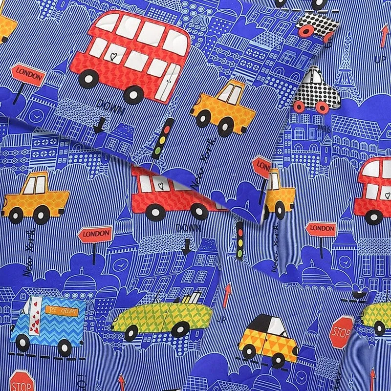 Blue Bus GlaceCotton Kids Bedding Set (180 GSM) - Five Piece Set media 6