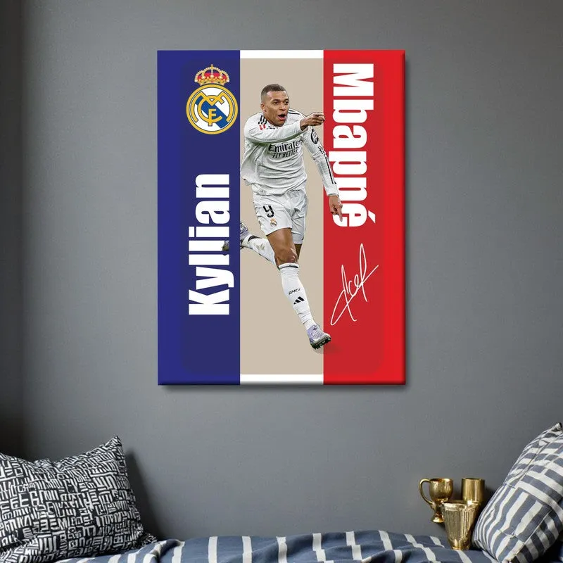 Mbappe Canvas Wall Art media 6
