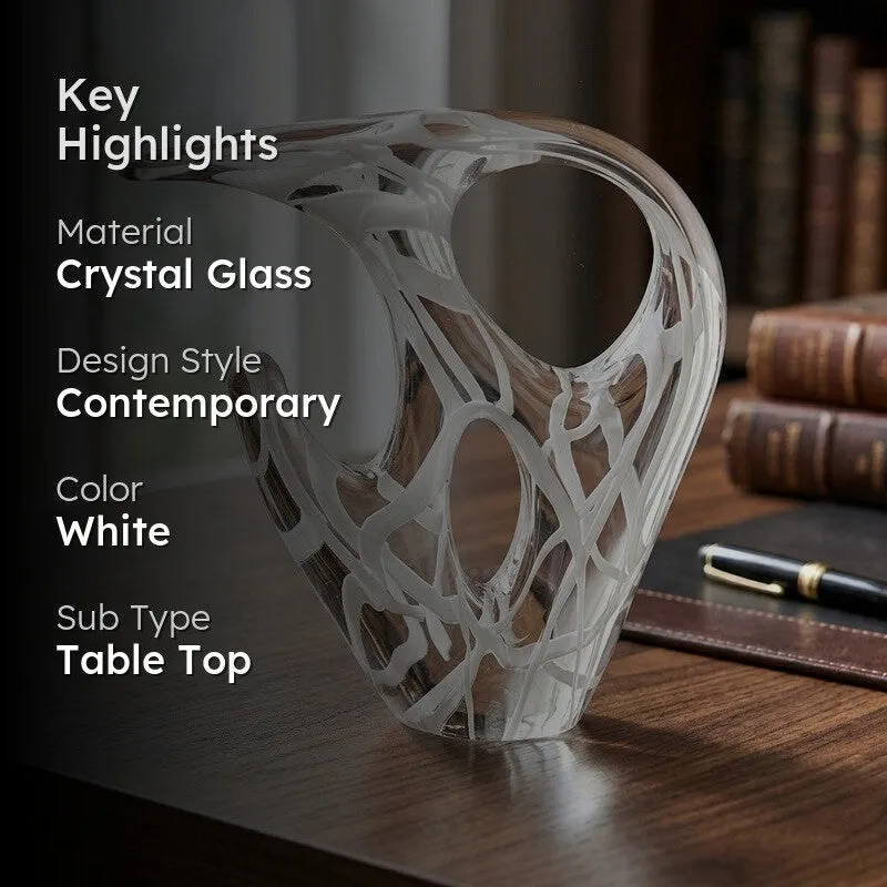 Lumicryst Aura Cryatal Glass Showpiece media 2