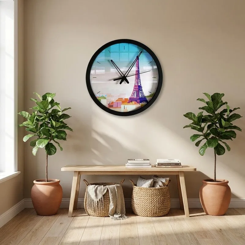 Eiffara MDF Wall Clock media 1