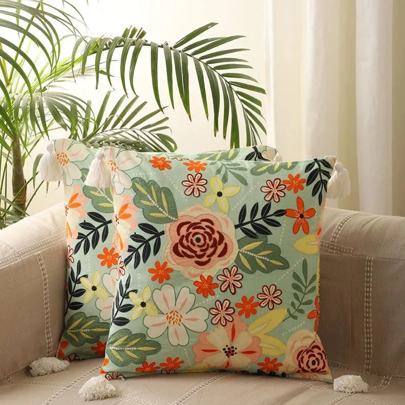 Gatsby's Dream Cotton Cushion Cover - Set Of Two media 2