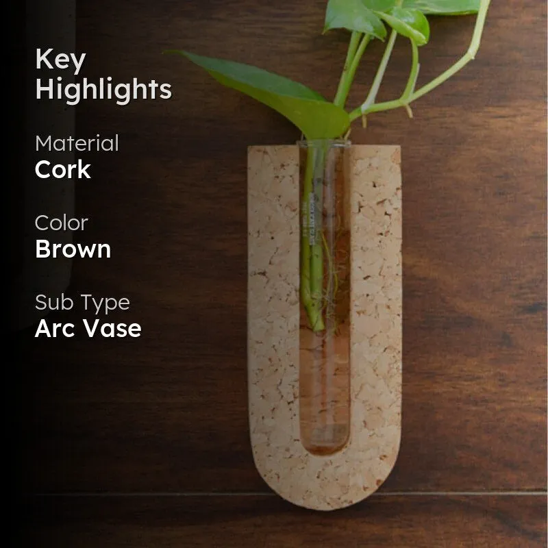 Una Cork Testube Planter media 2