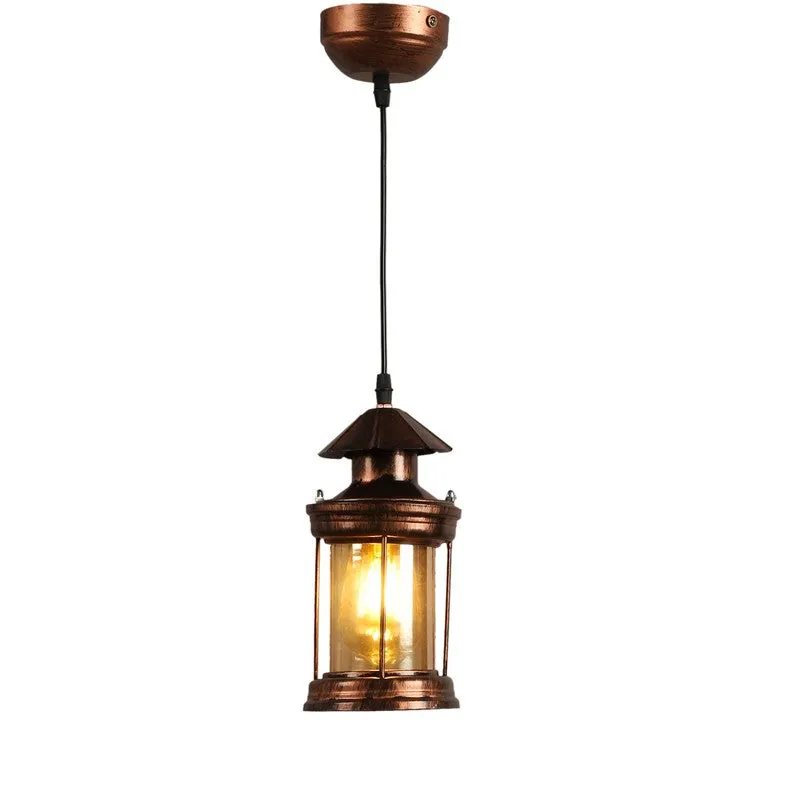 Copper Shine Glass Ceiling Lamp media 5