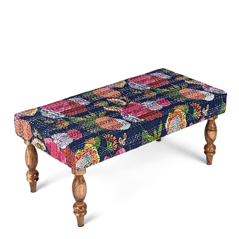Drexo Sheesham Wooden Bench - Multicolor media 3