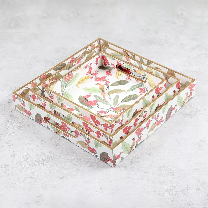 India Circus Amiri Square Serving Tray media 3