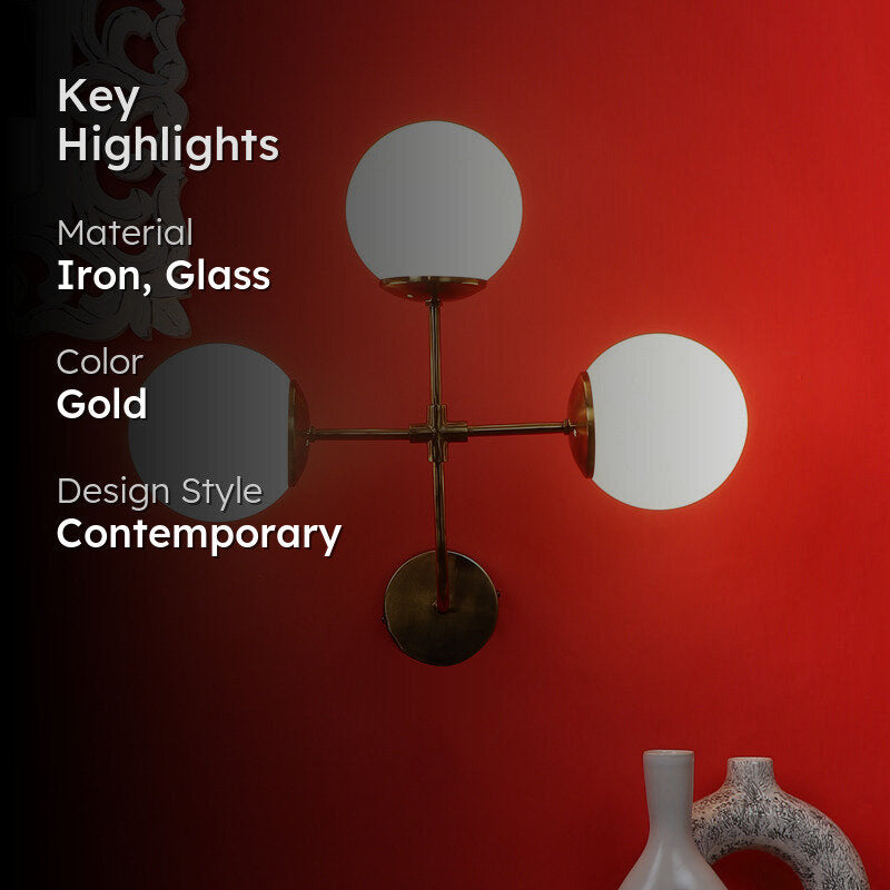 Lunella II Iron Wall Lamp media 2