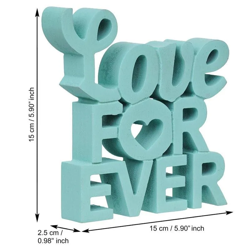 Love Forever Typography Showpiece media 5