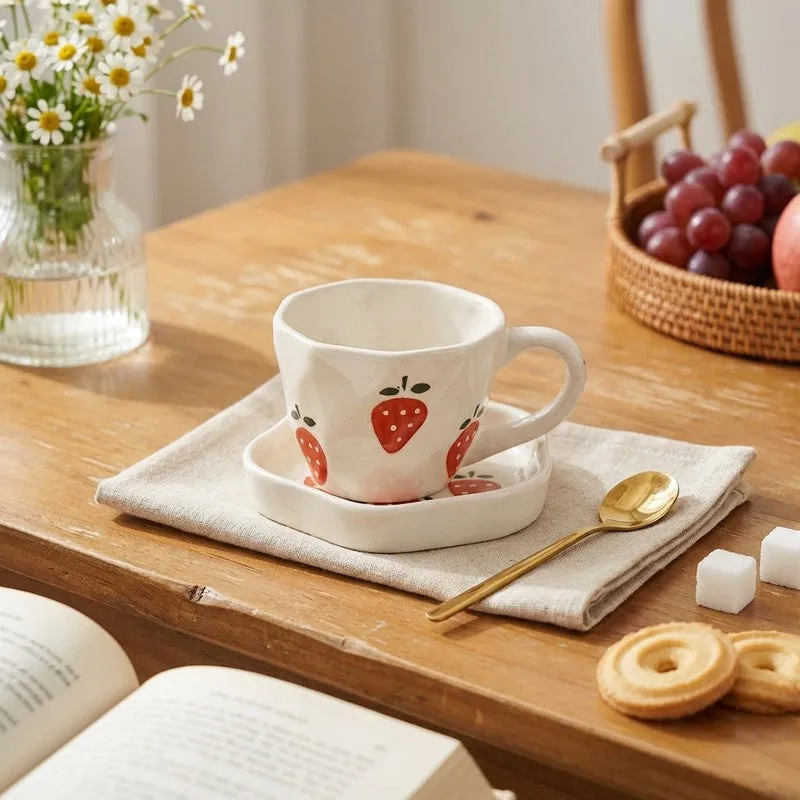 Arome Ceramic Coffee Mug (280 mL) - Two Piece Set media 1