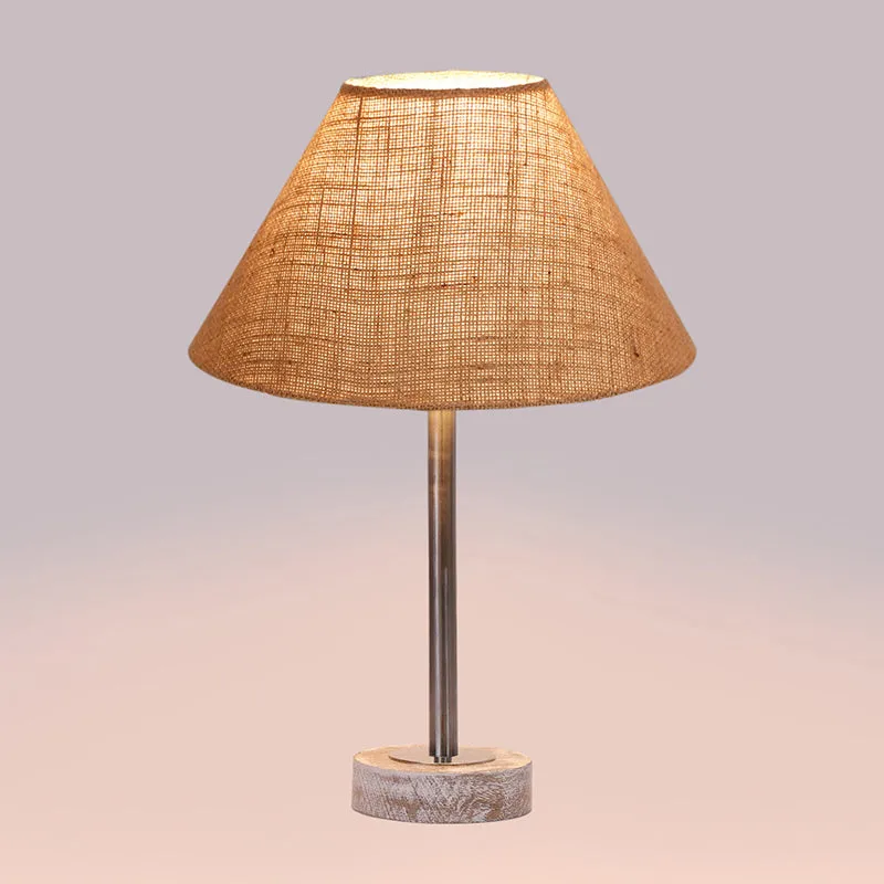 Sienna II Rodin Wooden Table Lamp - Beige,Silver,White media 5