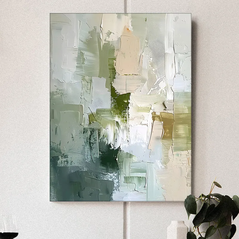 Abstracts Of Green Wall Art media 4