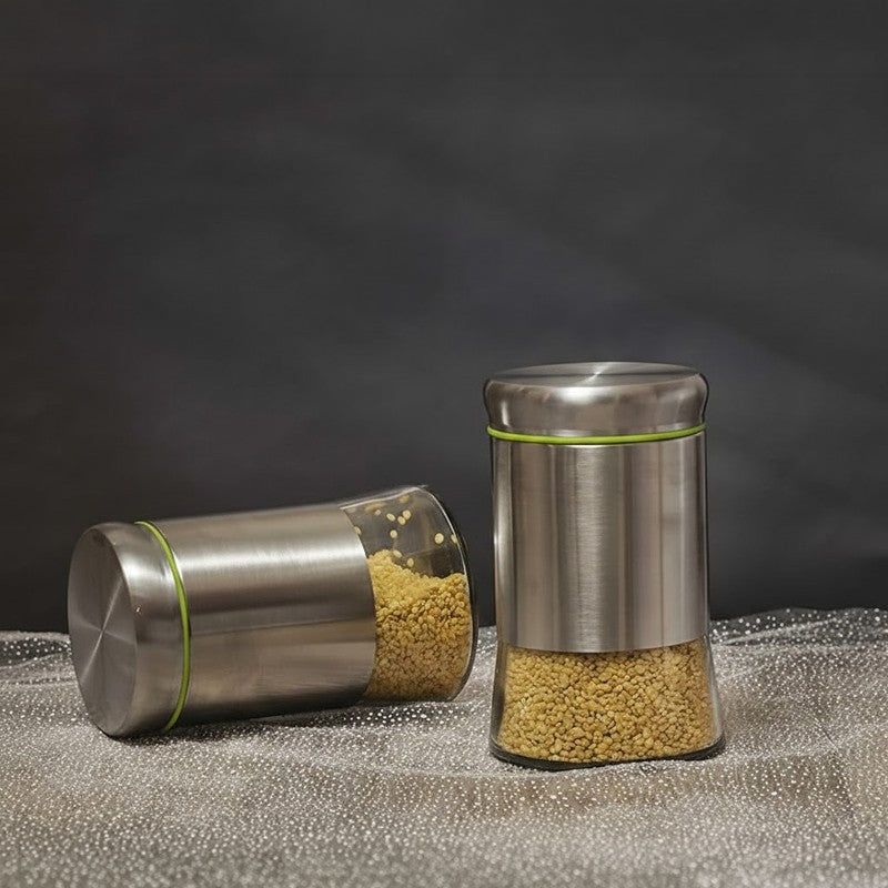 Fresh Seal Stainless Steel Jar (550 mL Each) - Set Of Two media 3