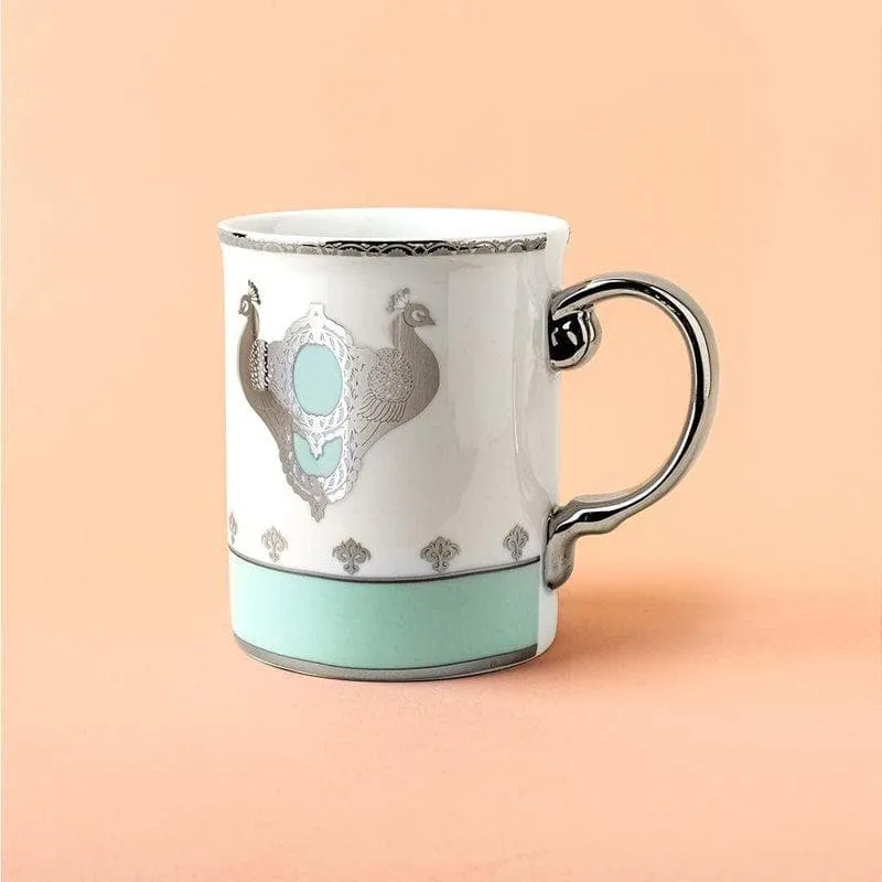Plume Porcelain Coffee Mug (450 mL Each) - Set of Two media 3