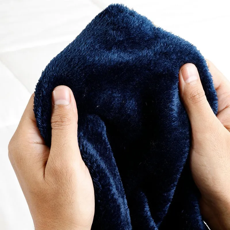Casselle Reversible Blanket - Navy Blue media 5